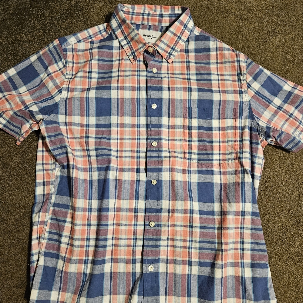 Goodfellow Short Sleeve Button Up